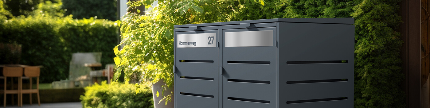 Mülltonnenboxen Mülltonnenboxen