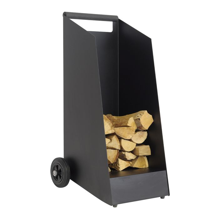 Kaminholzwagen in der Farbe Anthrazit 