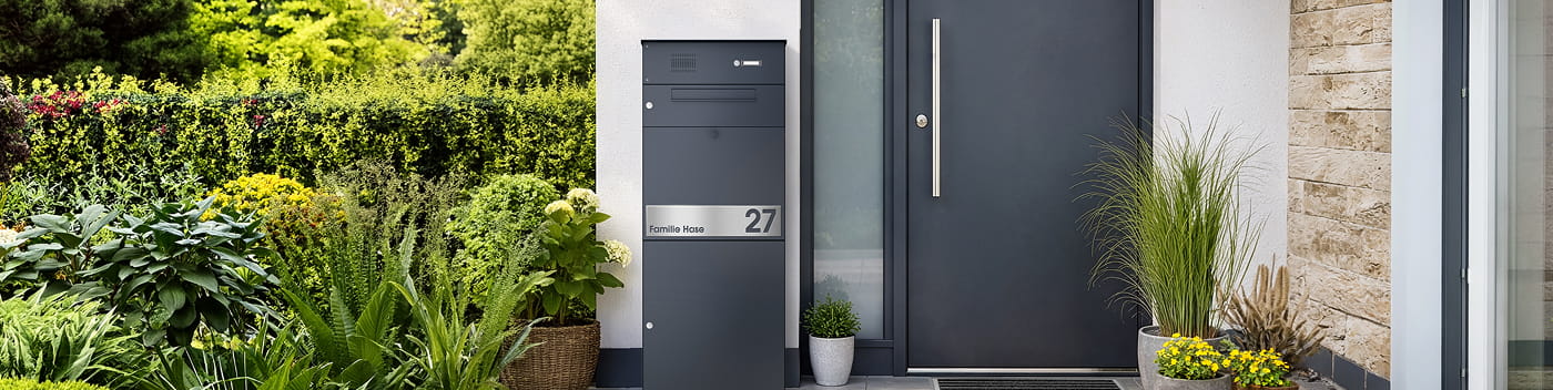 Paketbox mit Klingel