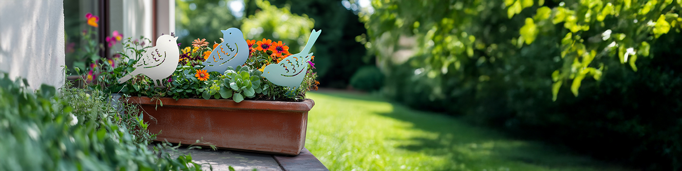 Garten- und Beetstecker Garten- und Beetstecker