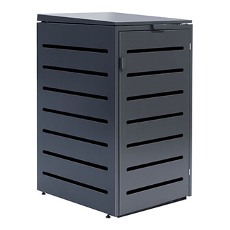 KNOBLOCH Mülltonnenbox mit einer Tür in Anthrazit