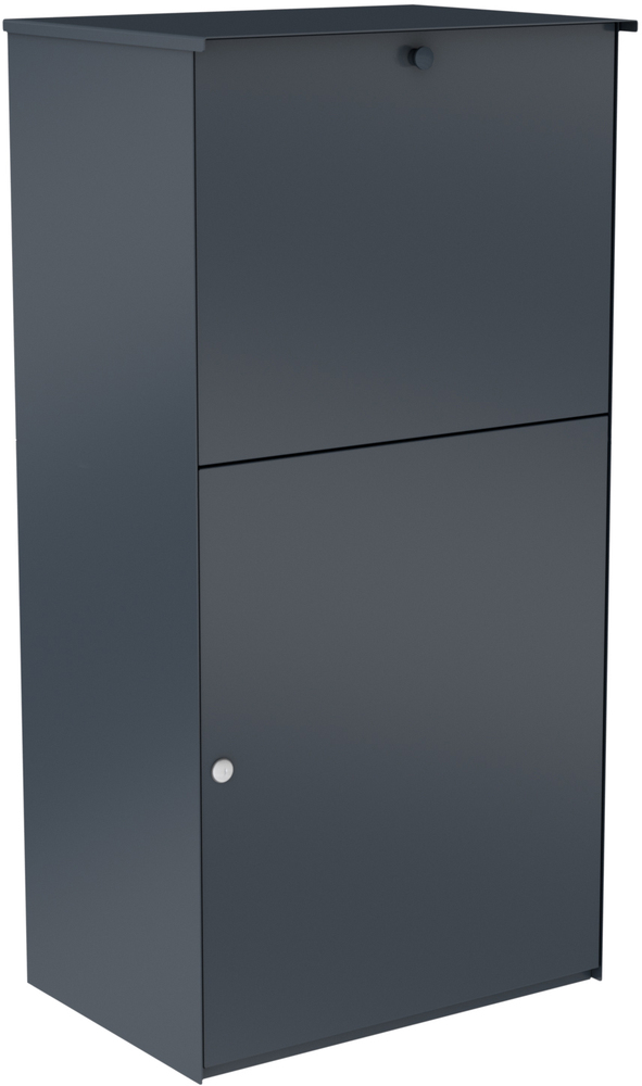 Paketbox KNOBOX PRO 10 | XL-Paketkasten für viele Pakete | für alle Lieferdienste | Anthrazit