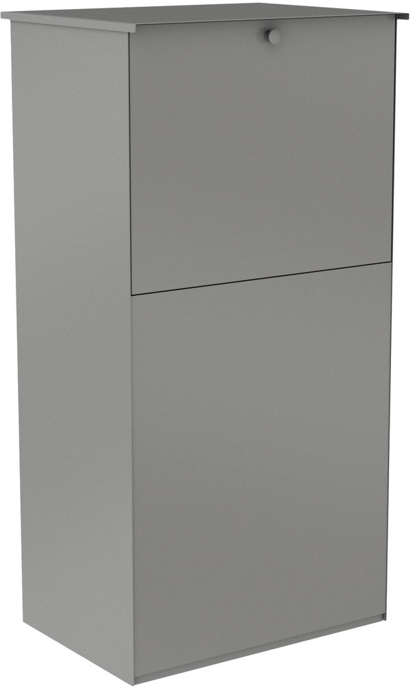 Paketbox KNOBOX PRO 10Z | XL-Paketkasten für viele Pakete | für alle Lieferdienste | Grau