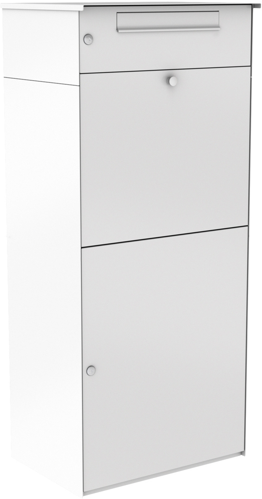 Paketbox KNOBOX PRO 11 | XL-Paketkasten für viele Pakete | für alle Lieferdienste | Weiß