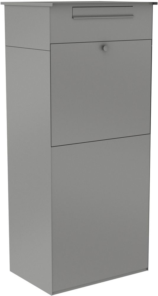 Paketbox KNOBOX PRO 11Z | XL-Paketkasten für viele Pakete | für alle Lieferdienste | Grau