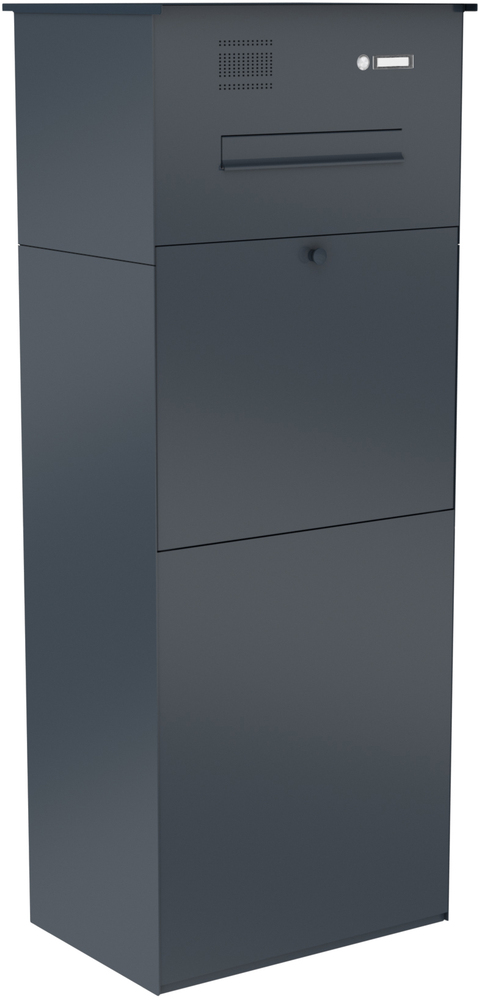 Paketbox KNOBOX PRO 12Z | XL-Paketkasten für viele Pakete | für alle Lieferdienste | Anthrazit