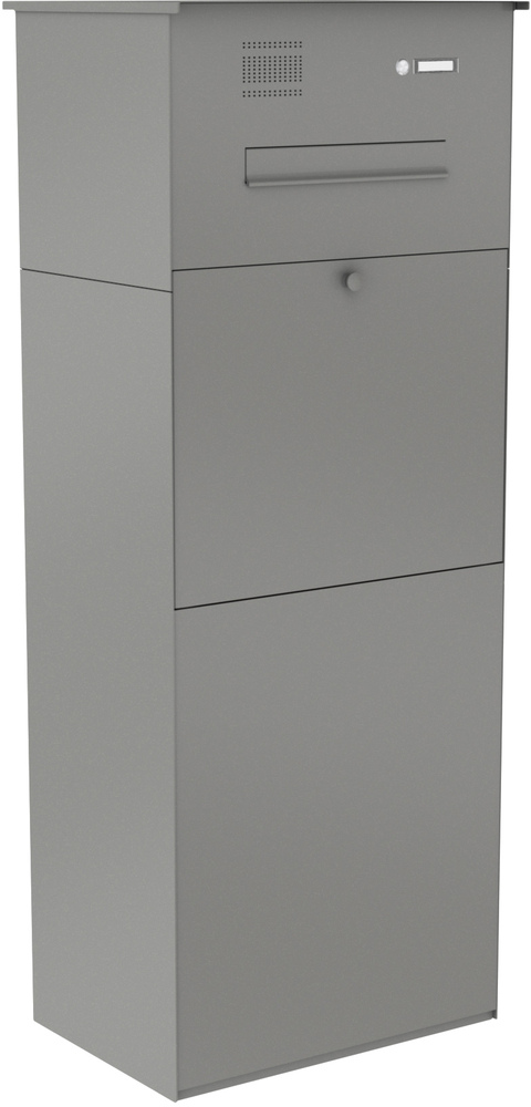 Paketbox KNOBOX PRO 12Z | XL-Paketkasten für viele Pakete | für alle Lieferdienste | Grau