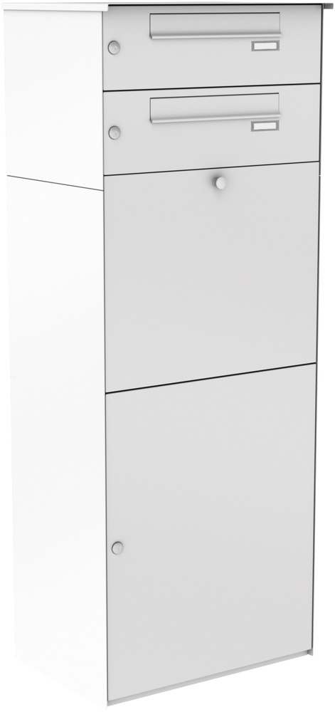 Paketbox KNOBOX PRO 13 | XL-Paketkasten für viele Pakete | für alle Lieferdienste | Weiß