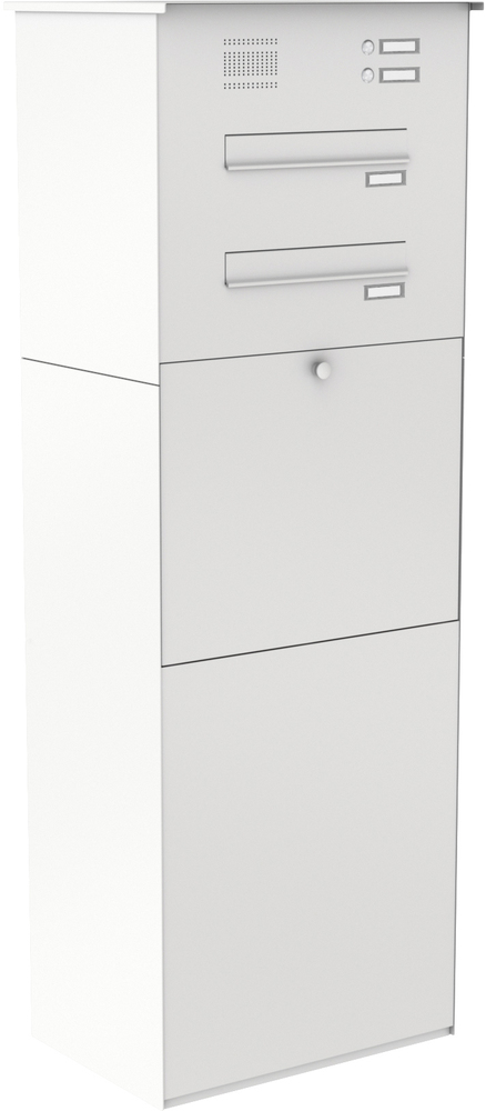 Paketbox KNOBOX PRO 14Z | XL-Paketkasten für viele Pakete | für alle Lieferdienste | Weiß