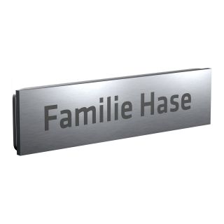 Einlage NS MAXAV4 VA 2 mm lasergraviert