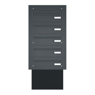 KNOBLOCH Mauerdurchwurf-Briefkastenanlage