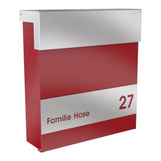 KNOBLOCH Briefkasten MAILBOX 11 mit Beschriftung