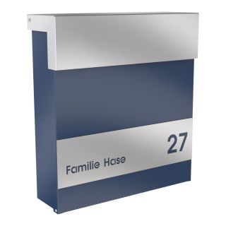 KNOBLOCH Briefkasten MAILBOX 11 mit Beschriftung