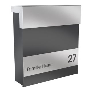KNOBLOCH Briefkasten MAILBOX 11 mit Beschriftung