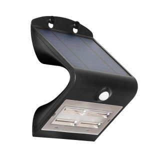 Solarleuchte LEONARDO | Schwarz | LED | Dämmerungssensor