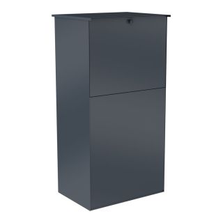 Paketbox KNOBOX PRO 10Z | XL-Paketkasten für viele Pakete | für alle Lieferdienste | Anthrazit