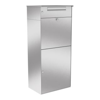 Paketbox KNOBOX PRO 11 | XL-Paketkasten für viele Pakete | für alle Lieferdienste | Edelstahl