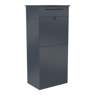 Paketbox KNOBOX PRO 11Z | XL-Paketkasten für viele Pakete | für alle Lieferdienste | Anthrazit