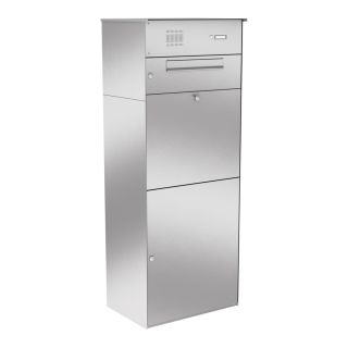 Paketbox KNOBOX PRO 12 | XL-Paketkasten für viele Pakete | für alle Lieferdienste | Edelstahl