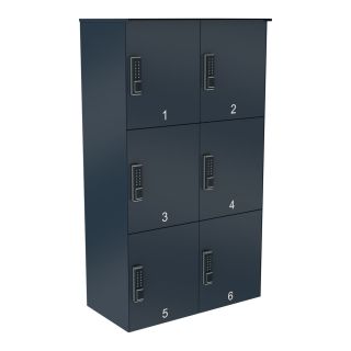 Abholstation | PIKNO | 440 mm hoch | Wunschfarbe | 6er