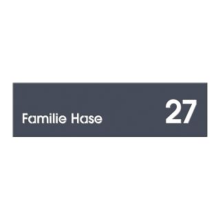 KNOBLOCH Beschriftungsblende für MAILBOX 11