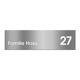 KNOBLOCH Beschriftungsblende für MAILBOX 11