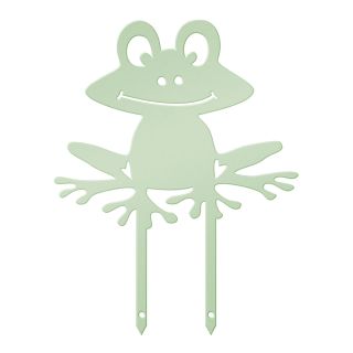 Gartenstecker | Frosch | Grün