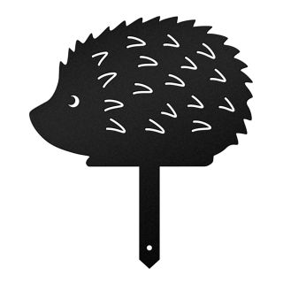 Gartenstecker | Igel | Schwarz