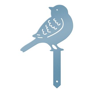Gartenstecker | Vogel 2 | Blau