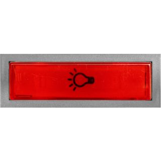 Kombitaster Licht in Silber
