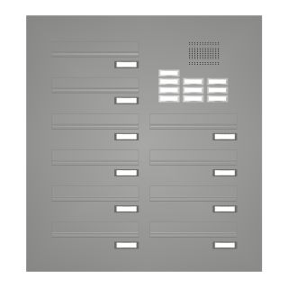 KNOBLOCH Türseitenteil-Briefkastenanlage