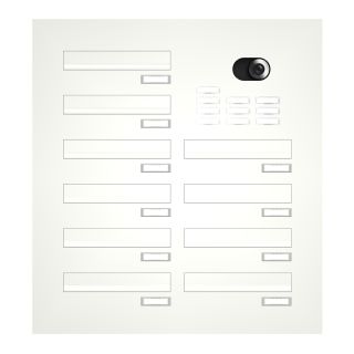 KNOBLOCH Türseitenteil-Briefkastenanlage
