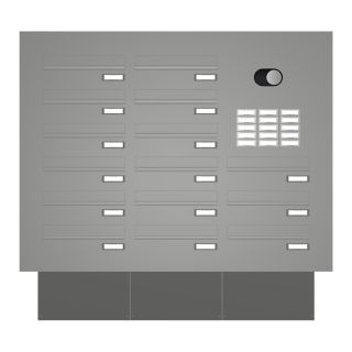 KNOBLOCH Türseitenteil-Briefkastenanlage