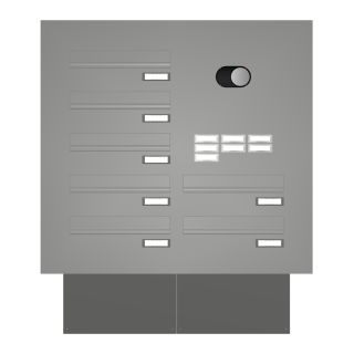 KNOBLOCH Türseitenteil-Briefkastenanlage