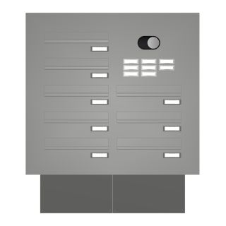 KNOBLOCH Türseitenteil-Briefkastenanlage