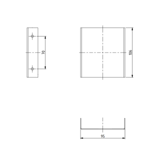 KNOBLOCH Zeitungsfachverschluss (Anthrazitgrau)