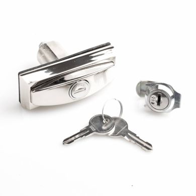 Paketschloss Cleverlock C023 - Set mit schwarzem Aufkleber