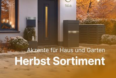 Herbstliche Akzente für Haus und Garten