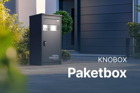 KNOBOX – die sichere Paketbox für Ihr Zuhause