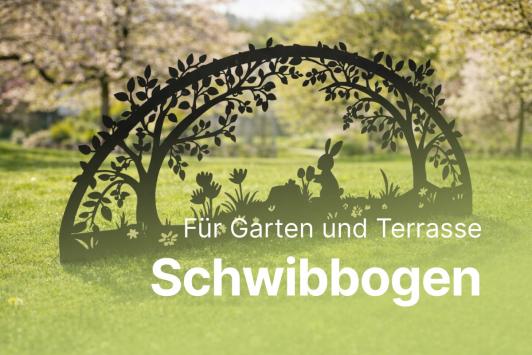 XXL-Schwibbögen für Garten und Terrasse mit Frühlingsmotiven