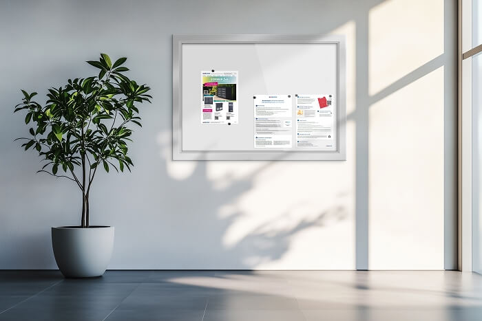 KNOBLOCH Schaukasten / Schwarzes Brett